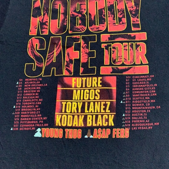 Future nobody safe tour shirt - Picture 4 of 7